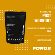 forge post workout cookie creme flavor 